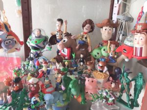 フィギュアコレクションを整理する
