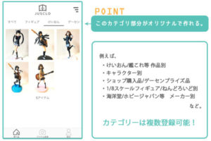 フィギュアカテゴリー管理
